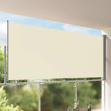 Vidaxl haveskærm Udvidelig 160x300 cm creme -farvet
