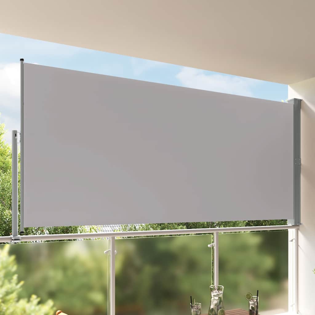Vidaxl Haveskærm Udvidelig 160x300 cm grå