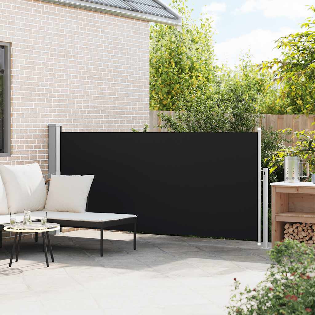 Vidaxl forrude udvides 140x300 cm sort