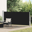 Vidaxl forrude udvides 140x300 cm sort