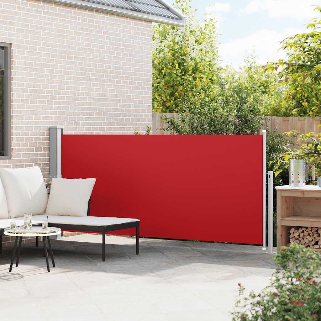 Vidaxl forrude udvides 140x300 cm rød