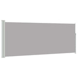 Vidaxx udtrækbar vindskærm 120x300 cm grå