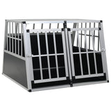 Vidaxl Dog Bank med dobbeltdør 94x88x69 cm
