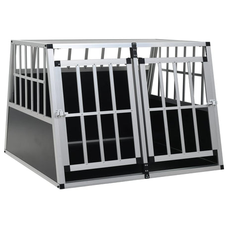 Vidaxl Dog Bank med dobbeltdør 94x88x69 cm