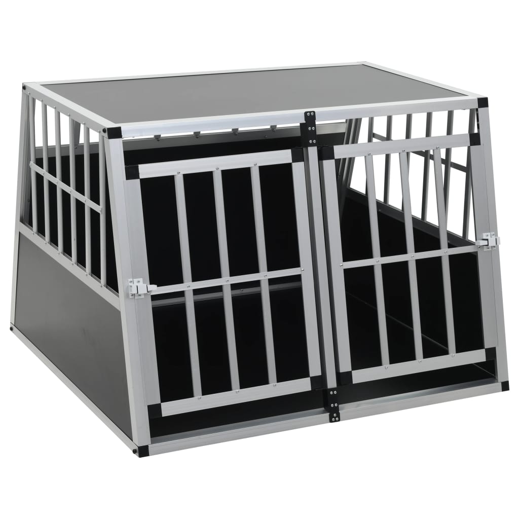 Vidaxl Dog Bank med dobbeltdør 94x88x69 cm
