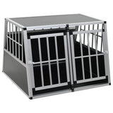 Vidaxl Dog Bank med dobbeltdør 94x88x69 cm