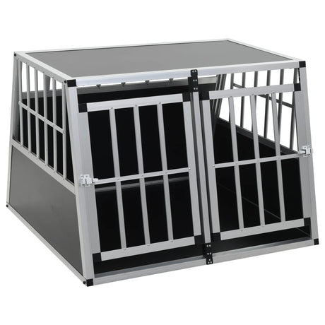 Vidaxl Dog Bank med dobbeltdør 94x88x69 cm