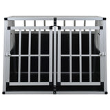 Vidaxl Dog Bank med dobbeltdør 94x88x69 cm