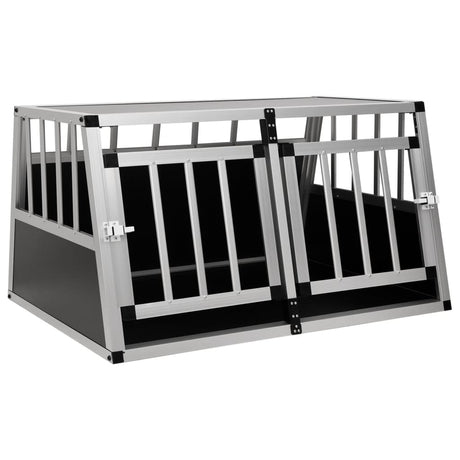 Vidaxl Dog Bank med dobbeltdør 89x69x50 cm