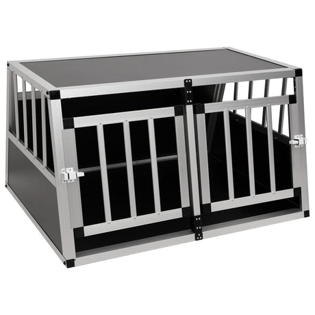 Vidaxl Dog Bank med dobbeltdør 89x69x50 cm