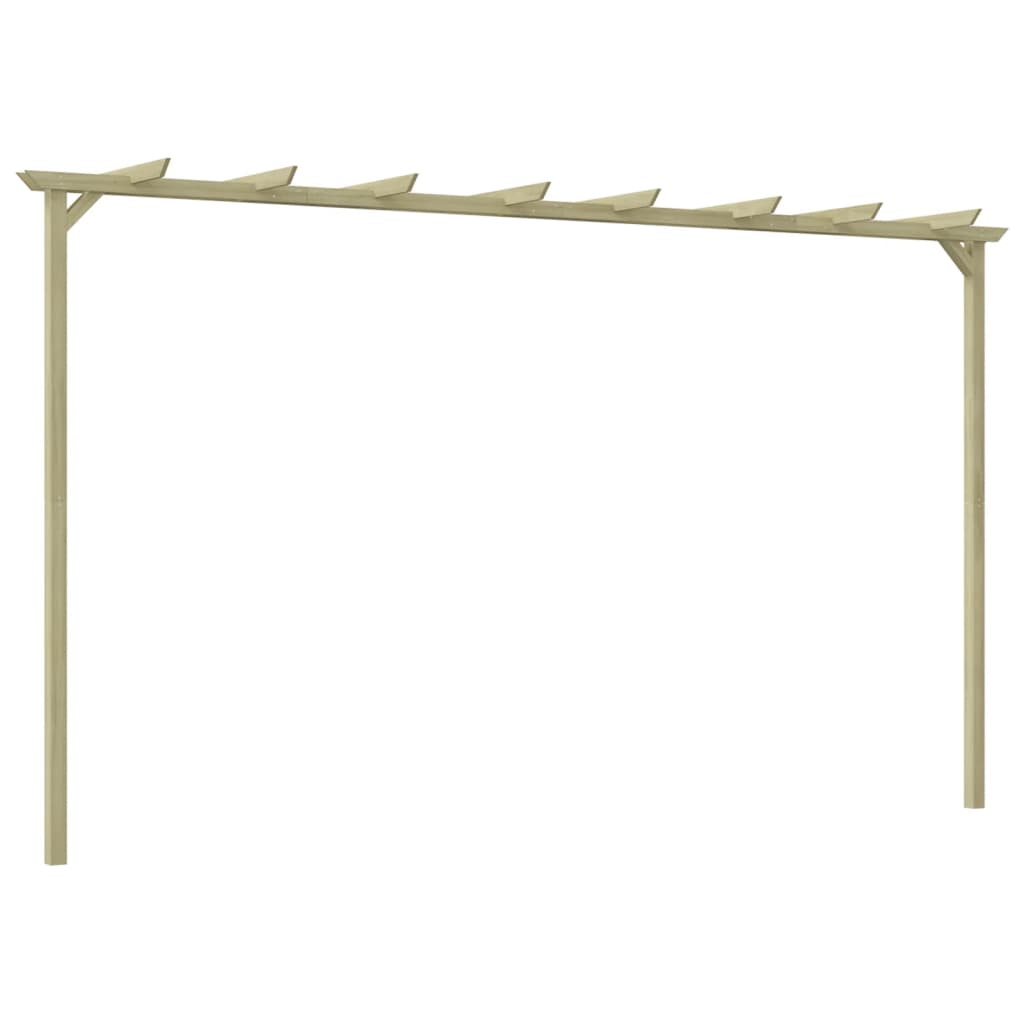 Vidaxl Pergola 360x200x60 cm Imprægneret fyrretræ