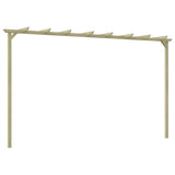 Vidaxl Pergola 360x200x60 cm Imprægneret fyrretræ