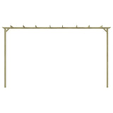 Vidaxl Pergola 360x200x60 cm Imprægneret fyrretræ