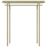 Vidaxl Pergola 180x197x210 cm Imprægneret fyrretræ