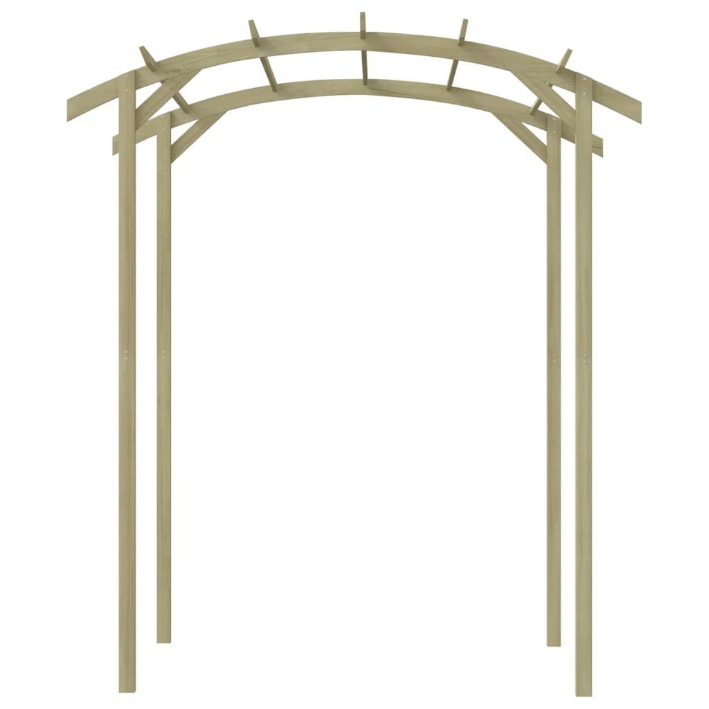 Vidaxl Pergola 180x197x210 cm Imprægneret fyrretræ