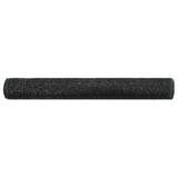 Vidaxl tennisskærm 1x25 m HDPE sort