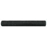 Vidaxl tennisskærm 2x100 m HDPE sort