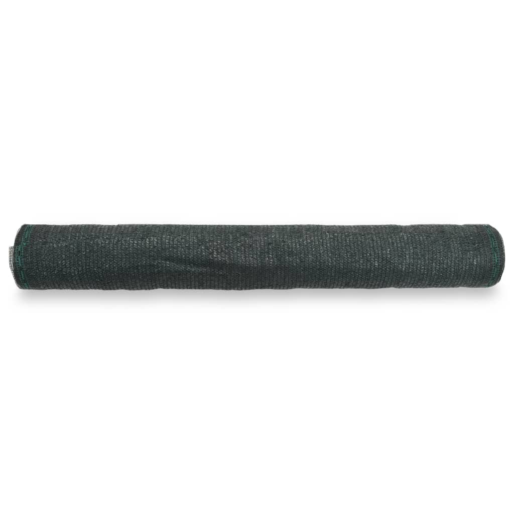 Vidaxl tennisskærm 1x25 m HDPE Green