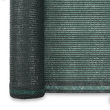 Vidaxl tennisskærm 1,4x50 m HDPE Green