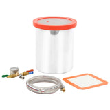 Vidaxl Vacuum Chamber 11.42 L Rustfrit stål