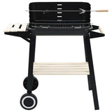 Vidaxl Charcoal Barbecue står med hjul