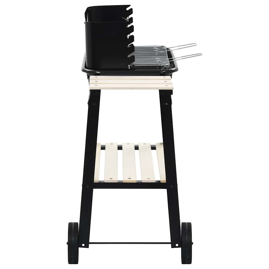 Vidaxl Charcoal Barbecue står med hjul