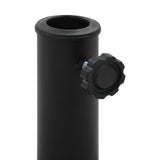 Vidaxl parasolfod omkring 19 kg polyresin sort