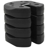 Vidaxl del Alsos 4 St 220x50 mm beton sort