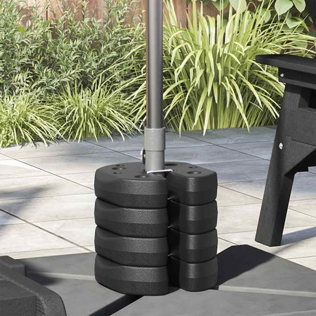 Vidaxl del Alsos 4 St 220x50 mm beton sort