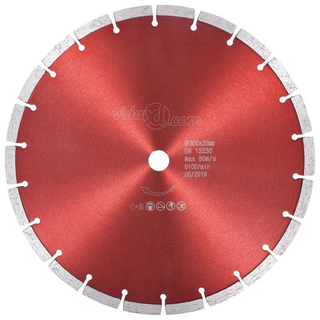 Vidaxl Diamond så blad 300 mm stål