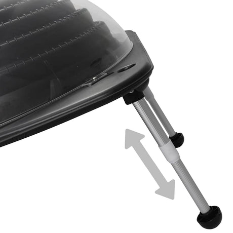 Vidaxl Swimming Pool Opvarmning Solar 75x75x36 cm HDPE Aluminium