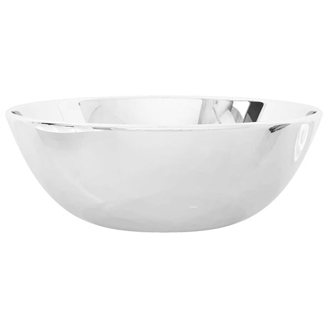 Vidaxl Washbasin 28x10 cm keramisk sølvfarvet