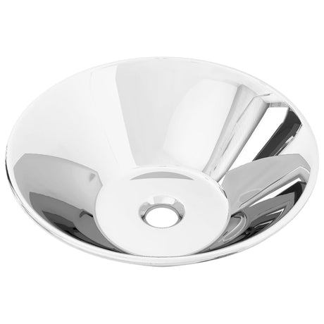 Vidaxl Washbasin 42x14 cm keramisk sølvfarvet