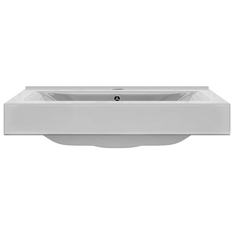 Vidaxl Washbasin med landing 60x46x16 cm keramisk sølvfarvet
