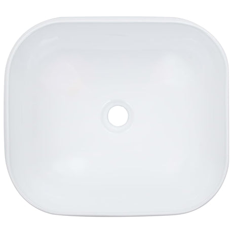 Vidaxl Washbasin 44.5x39.5x14.5 cm keramisk hvid