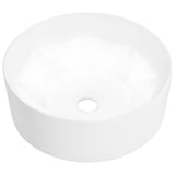 Vidaxl Washbasin 36x14 cm keramisk hvid