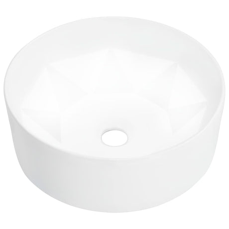Vidaxl Washbasin 36x14 cm keramisk hvid