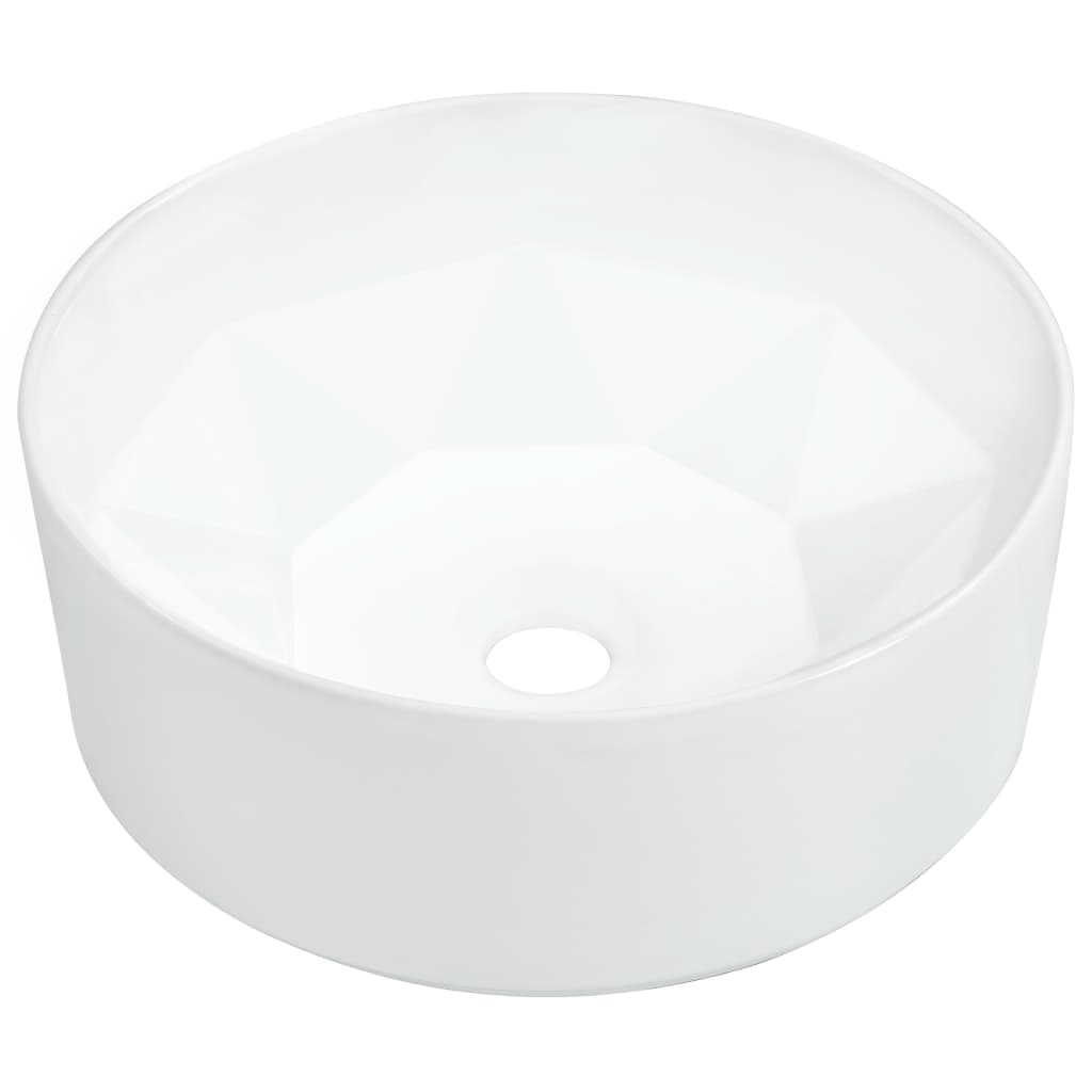 Vidaxl Washbasin 36x14 cm keramisk hvid