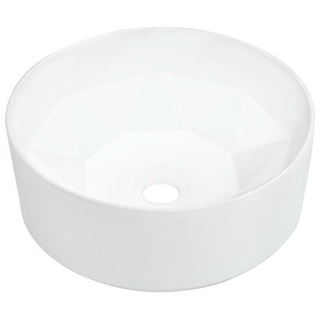 Vidaxl Washbasin 36x14 cm keramisk hvid