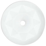 Vidaxl Washbasin 36x14 cm keramisk hvid