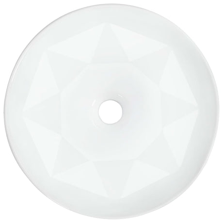 Vidaxl Washbasin 36x14 cm keramisk hvid