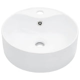Vidaxl Washbasin med landing 36x13 cm keramisk hvid
