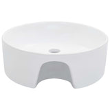 Vidaxl Washbasin med landing 36x13 cm keramisk hvid