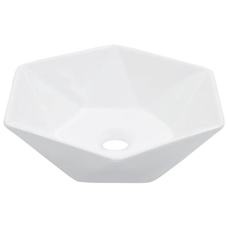 Vidaxl Washbasin 41x36.5x12 cm keramisk hvid
