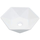 Vidaxl Washbasin 41x36.5x12 cm keramisk hvid