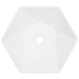 Vidaxl Washbasin 41x36.5x12 cm keramisk hvid