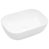 Vidaxl Washbasin 45.5x32x13 cm keramisk hvid