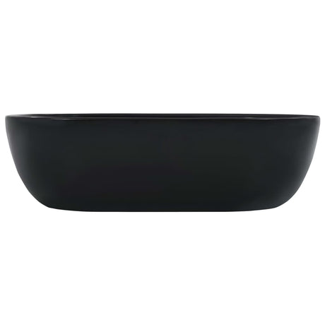Vidaxl Washbasin 45.5x32x13 cm keramisk sort