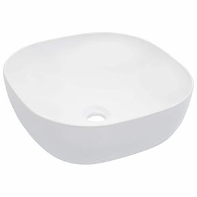 Vidaxl Washbasin 42.5x42.5x14,5 cm keramisk hvid