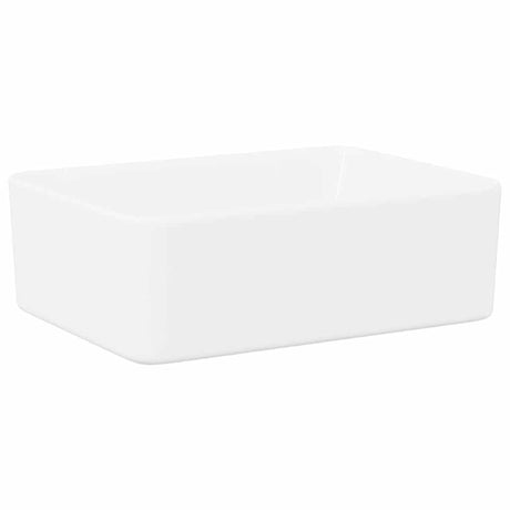 Vidaxl Washbasin 40x30x13 cm keramisk hvid